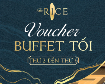 Voucher Buffet tối thứ 2 đến thứ 5, Chủ nhật