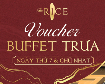 Voucher Buffet trưa ngày thứ 7 / Chủ nhật - người lớn