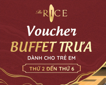 Voucher Buffet trưa thứ 2 đến thứ 6 - Trẻ em
